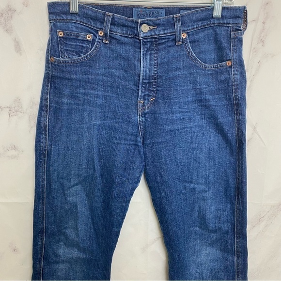 Lucky Brand Mid Rise Straight Leg Jeans - F20 - Picture 6 of 6